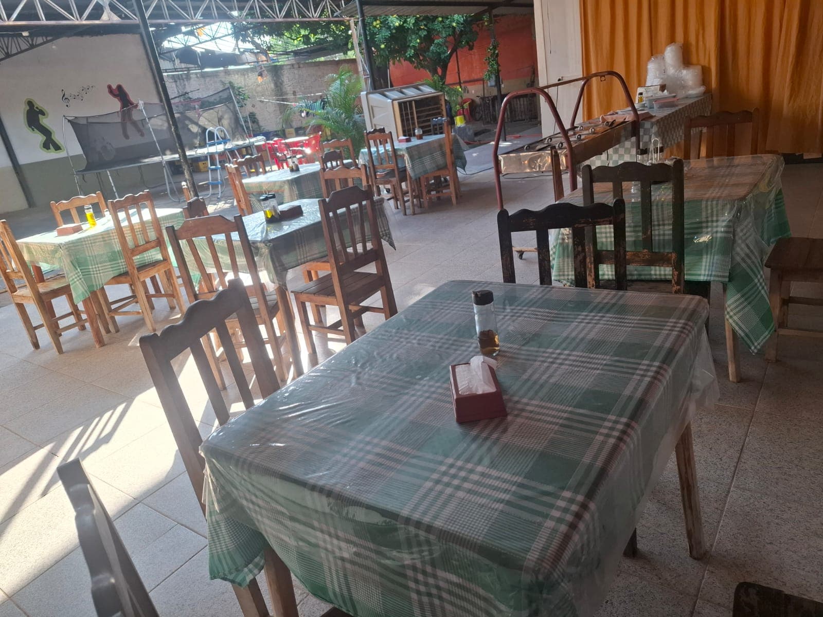 Ambiente do Saitos Bar e Restaurante